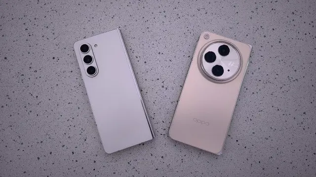 Perbandingan Kamera HP Layar Lipat Oppo Find N3 dan Samsung Galaxy Z Fold 5