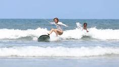 Bali merupakan salah satu destinasi unggulan di Indonesia. Wisata pantai merupakan andalan Pulau Dewata ini. (Bola.com/M iqbal Ichsan)