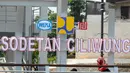 Pembangunan Sodetan Ciliwung berupa terowongan sepanjang 1.268 meter dengan dua jalur pipa masing-masing berdiameter 3,5 meter. Berfungsi mengalirkan 60 m3 per detik debit banjir dari Sungai Ciliwung menuju Kanal Banjir Timur (KBT) dan Kali Cipinang. (merdeka.com/Imam Buhori)