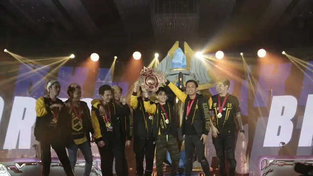 Suasana grand final kompetisi Mobile Legends: Bang Bang M2 World Championship. (Foto:  Dok. Vector)
