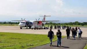 Abu Anak Krakatau Ganggu Penerbangan, Rute Banyuwangi-Jakarta Batal