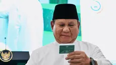 Kata Prabowo Usai Terima Kartu Anggota Seumur Hidup NU