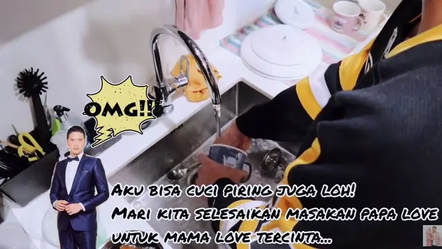 7 Momen Rezky Aditya Masak Buat Citra Kirana Ini Romantis