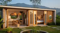 Model Rumah Kecil Bergaya Japandi Mewah Terbaru 2025