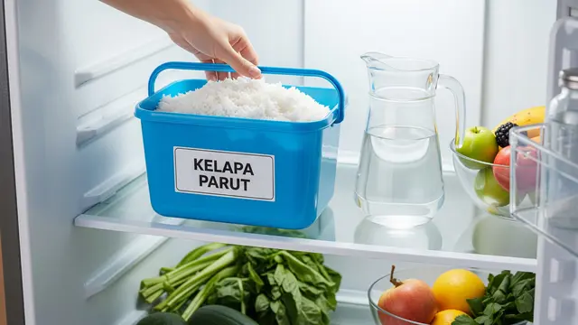 Cara Menyimpan Kelapa Parut