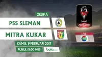 Saksikan Live Streaming PSS Vs Mitra Kukar di Bola.com
