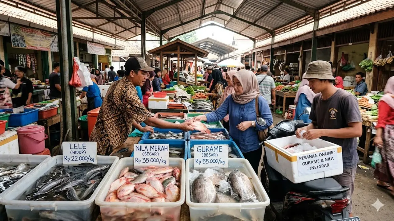 8 Ikan Air Tawar yang Cepat Laku di Pasar Lokal dan Online, Punya Permintaan Tinggi