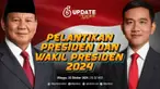 Liputan6 Update Spesial Pelantikan Presiden dan Wakil Presiden RI 2024. Disiarkan secara live, mulai dari menjelang pelantikan, pelantikan, pisah sambut, dan laporan langsung dari Solo.