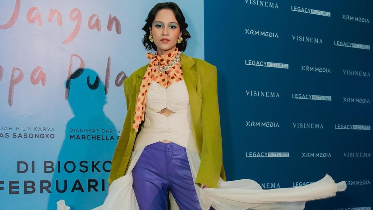 6 Potret Lutesha, Pemain Jalan Jauh Jangan Lupa dengan Gaya Khasnya yang Eksentrik Photo