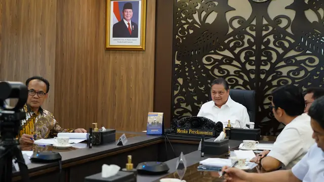 Menko Airlangga bertemu dengan Komisioner Perdagangan Uni Eropa