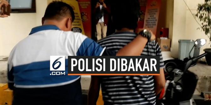 VIDEO: 5 Mahasiswa Jadi Tersangka Pembakaran Polisi