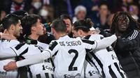 Super Hoki, Juventus Menang di Kandang Fiorentina pada leg pertama semifinal Coppa Italia (AFP)
