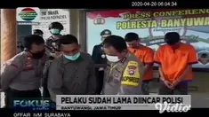 Satreskoba Polres Banyuwangi menangkap dua orang bandar narkoba. Identitas mereka masing-masing MA (26), warga Desa Bulurejo, Kecamatan Purwoharjo, Banyuwangi, dan VF (31) warga Desa Jajag, Kecamatan Gambiran, Banyuwangi. Dari keduanya disita 112,97 ...