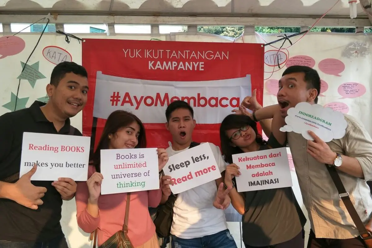 Indoreadgram, Ajak Masyarakat Indonesia Melawan Hoax dengan Membaca