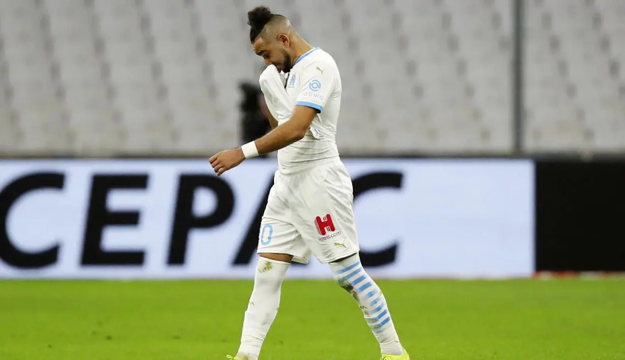 Sedangkan posisi Marseille terjun bebas ke peringkat sembilan klasemen sementara Liga Prancis lantaran gagal meraih kemenangan dari enam laga. (AP Photo/Daniel Cole)