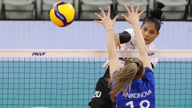 Timnas Voli Putri Indonesia vs Kazakhstan: AVC Challenge Cup 2024