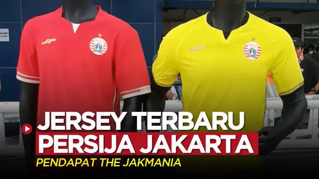 Berita video pendapat tiga The Jakmania soal jersey terbaru Persija Jakarta untuk mengarungi musim 2022/2023, Sabtu (16/7/2022).