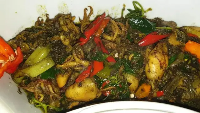 Resep cumi hitam masak Manado. (dok. Cookpad @cook_14060008)