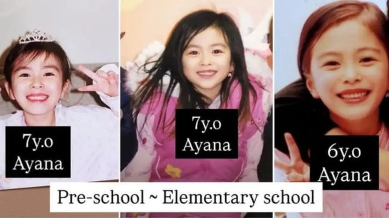 Potret Masa Kecil Ayana Jihye Moon. (instagram/xolovelyayana)