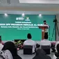 Badan Amil Zakat Nasional (BAZNAS) resmi melakukan kick off atau memulai Tarhib Ramadhan 1444 Hijriah berupa program menulis Al-Quran bersama. (Dok. Liputan6.com/Winda Nelfira)
