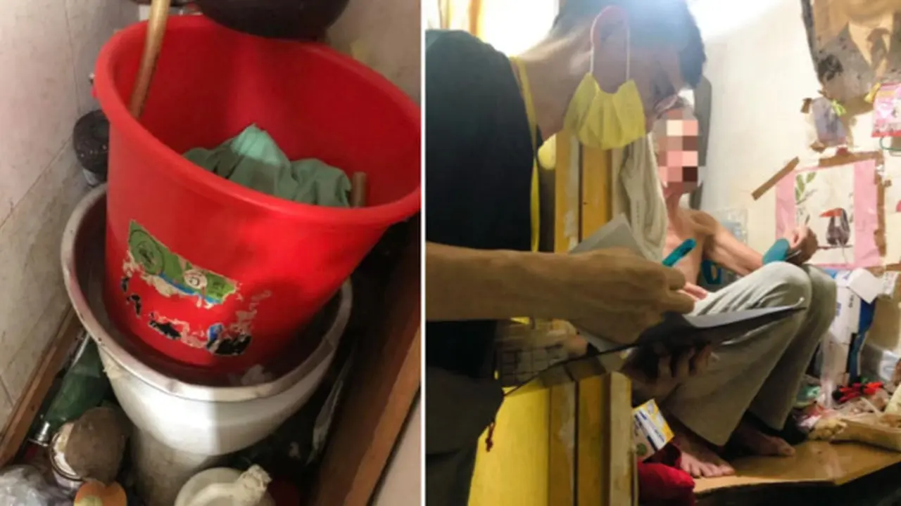 Bikin Terharu, Kakek Pengangguran Ini Sewa Toilet untuk Tempat Tinggal