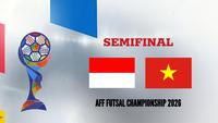 Semifinal Piala AFF Futsal 2026, Indonesia Vs Vietnam. (Bola.com/Wiwig Prayugi)