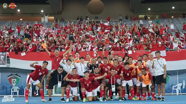 Timnas Indonesia di Putaran Ketiga Kualifikasi Piala Asia 2023.