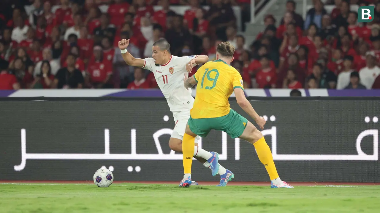 Timnas Indonesia vs Australia Kualifikasi Piala Dunia 2026