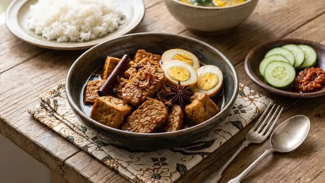Resep semur tahu tempe