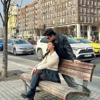Potret Mesra Randy Martin dan Lyodra di Budapest. (instagram/randymartinnn)
