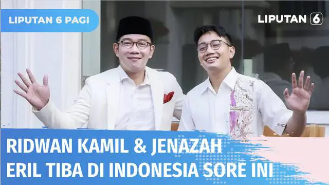 Direktur Perlindungan WNI dan Badan Hukum Indonesia Kemenlu mengungkapkan saat ini Ridwan Kamil tengah mengawal keberangkatan jenazah Eril ke Indonesia. Direncanakan tiba di Bandara Soekarno Hatta pukul 15.45 WIB.