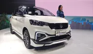 PT Suzuki Indomobil Sales (SIS) meluncurkan all-new Suzuki Ertiga Hybrid Cruise di Indonesia International Motor Show (IIMS) 2024 di JIExpo Kemayoran, Jakarta. (Septian/Liputan6.com)