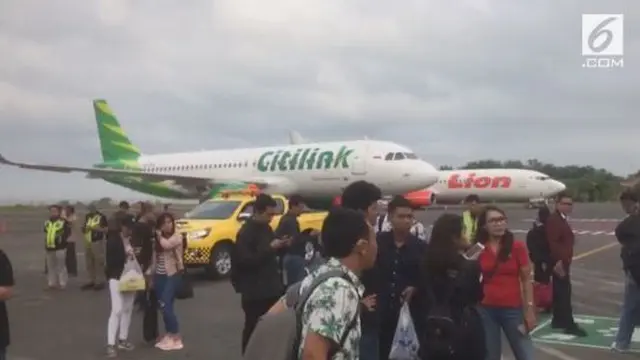 Sejumlah penerbangan dari dan ke Bali terpaksa dibatalkan.