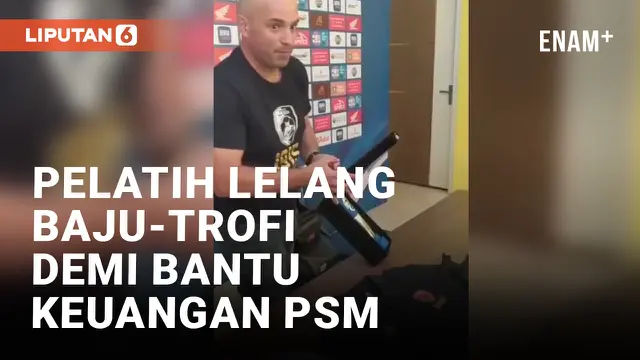 Pelatih PSM Makassar Bernardo Tavares Lelang Baju dan Trofi untuk Bayar Gaji Staf Klub