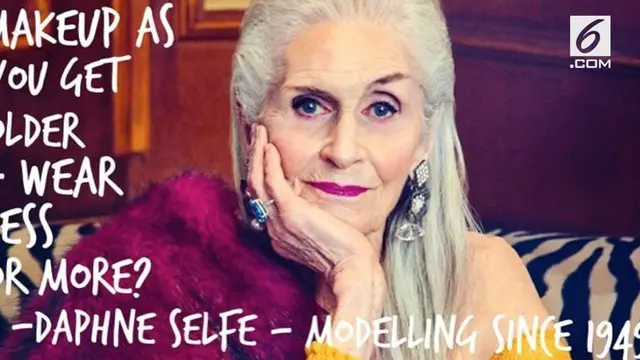 Seorang lansia berusia 89 tahun dijuluki sebagai supermodel tertua di dunia. Ia memulai karirnya di dunia modeling sejak tahu 1949.