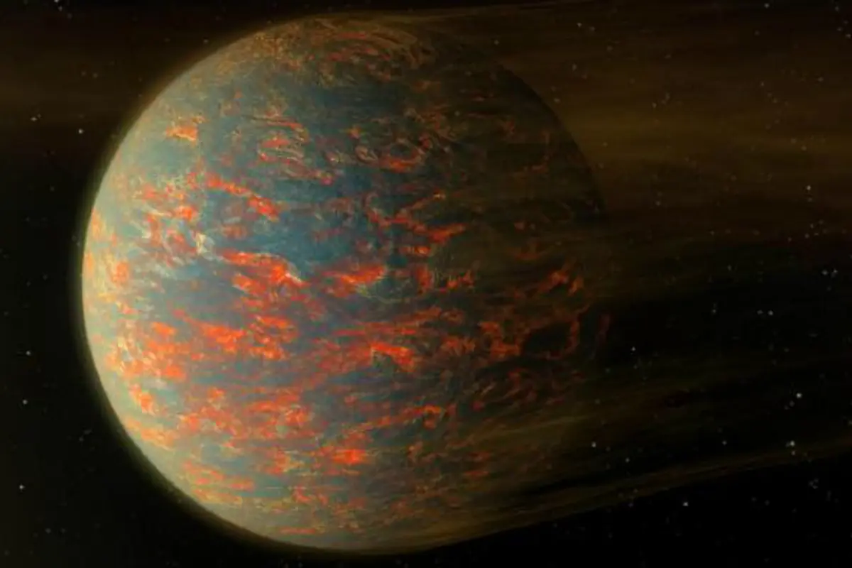 Ilustrasi Planet 55 Cancri-e (Foto: NASA/Caltech).