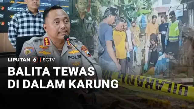 Balita Tewas di dalam Karung
