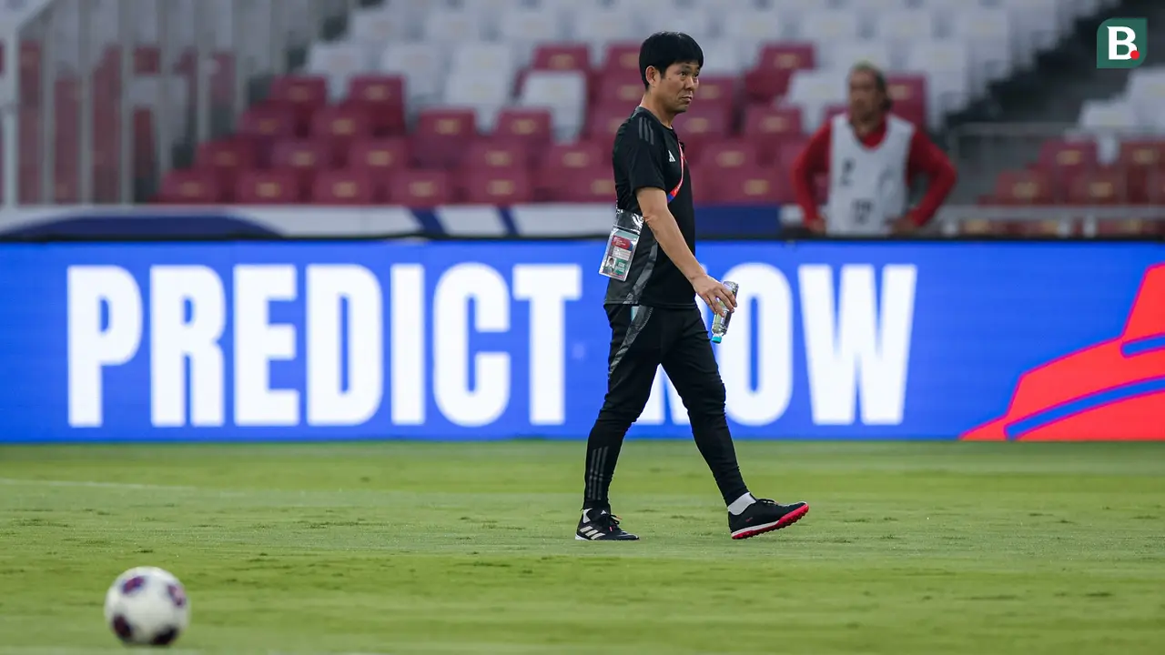 Foto: Vibes-nya Serasa Pertandingan di Piala Dunia, Begini Suasana Latihan Resmi Timnas Jepang