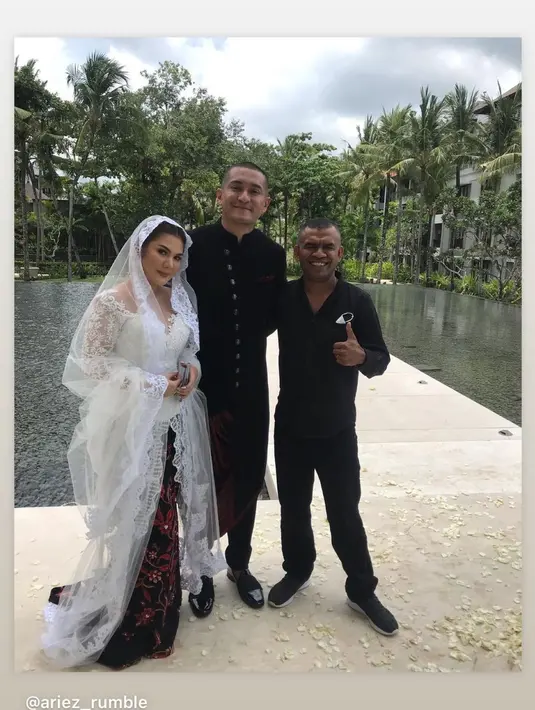 Pernikahan Miller Khan dan Farina Rebecca (Instagram/miller_khan)