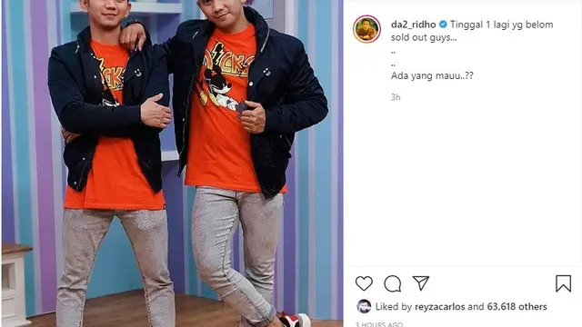 Rizki - Ridho D'Academy (Foto: Instagram/@da2_ridho)