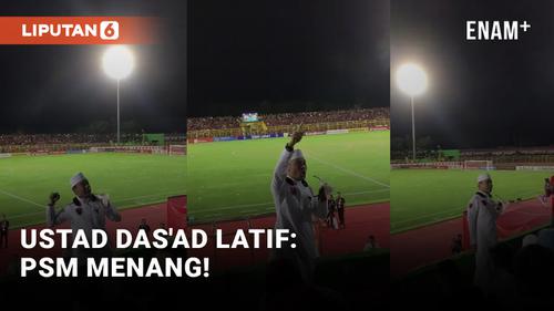 VIDEO: Ustad Das'ad Latif Jadi Capo Suporter PSM Makassar