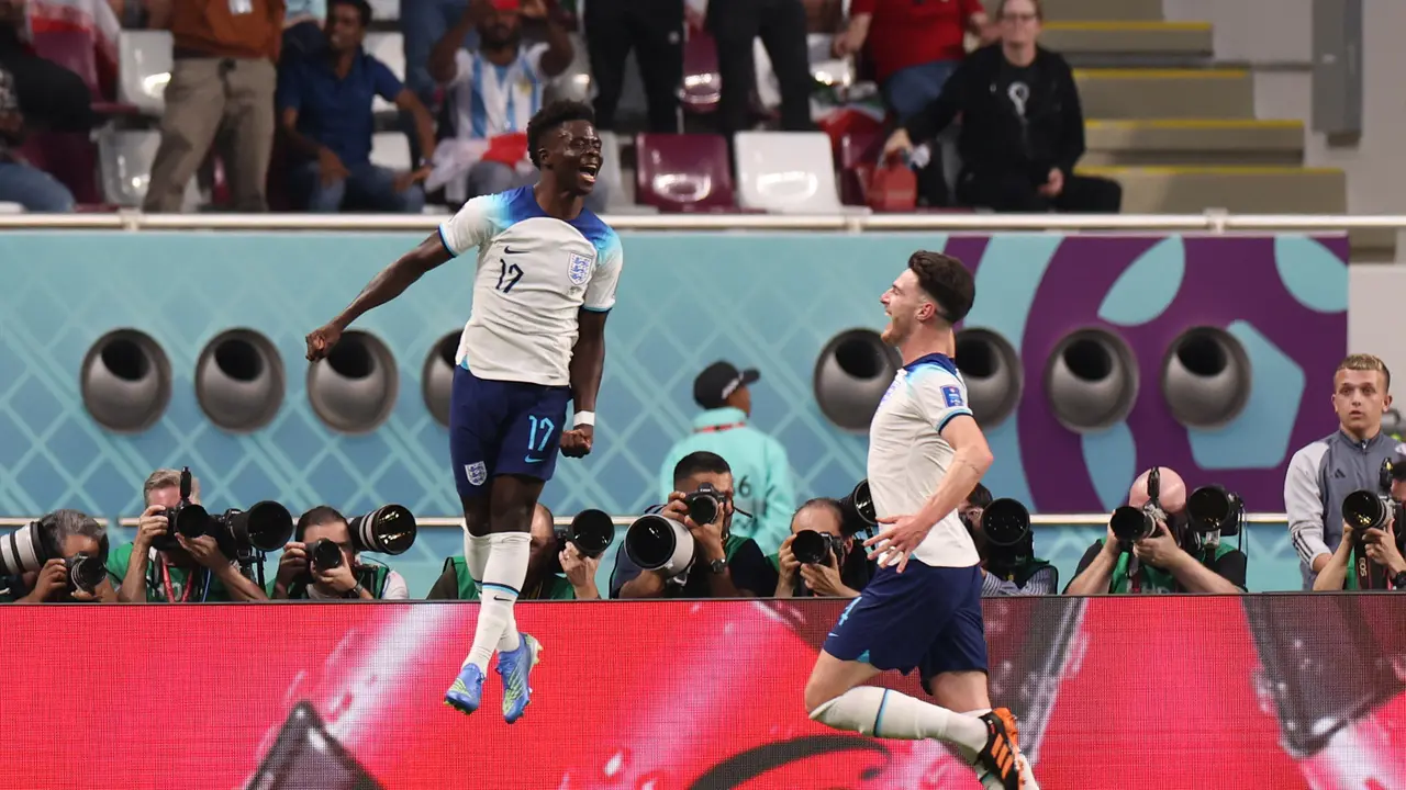 Bukayo Sako - Inggris - Piala Dunia Qatar 2022 - 21 November 2022
