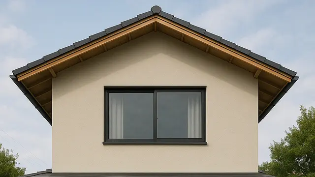 Desain Rumah dengan Fasad Minimalis ala Jepang/AI