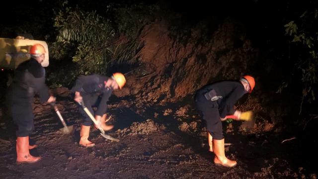 Longsor di Deli Serdang