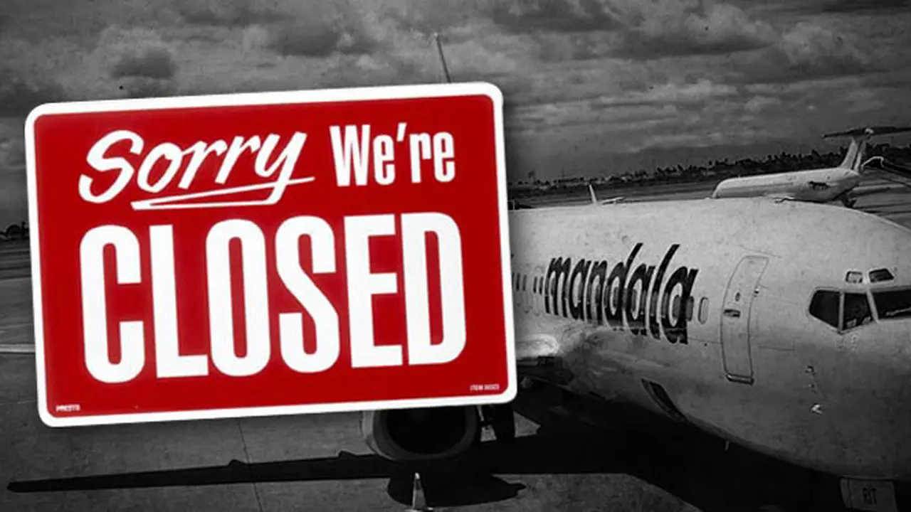 Mandala Air Tutup 1 (Liputan6.com/M.Iqbal)