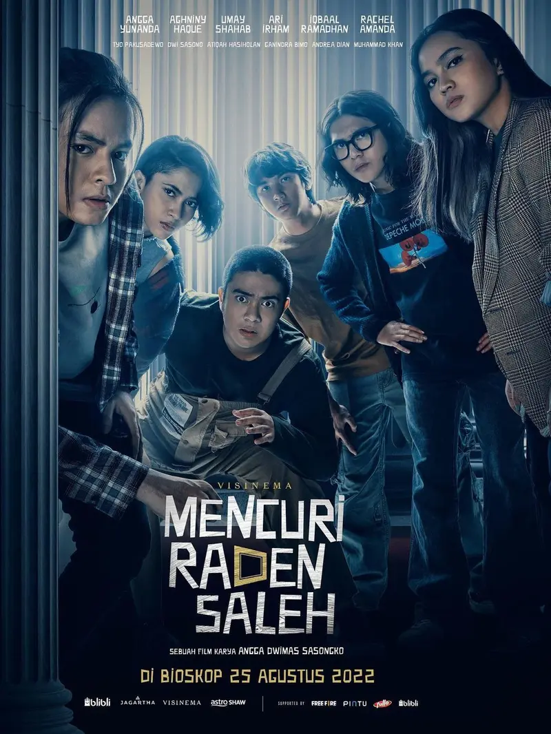 Poster film Mencuri Raden Saleh. (Foto: Dok. Instagram @mencuriradensalehfilm)