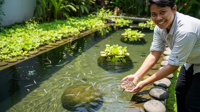 Tips Membuat Kolam Ikan yang Tidak Jadi Sarang Nyamuk