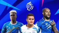 BRI Liga 1 - Komposisi legiun asing 18 klub kontestan Liga 1 (Bola.com/Adreanus Titus)