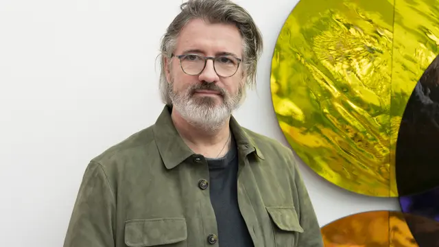 Portrait of Olafur Eliasson. Photo: Louise Yeowart, 2024
