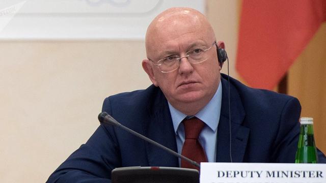 Vasily Nebenzia Duta Besar Rusia untuk PBB